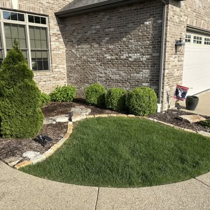 Foundation landscaping